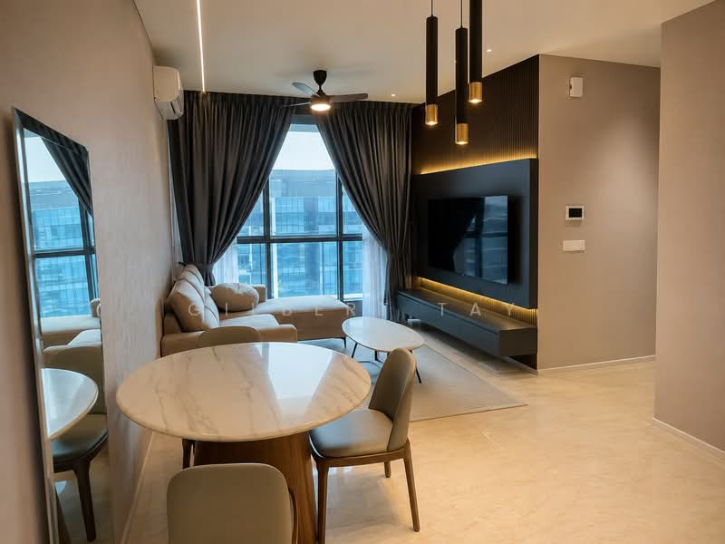 Service Residence for Rent at 10 Stonor - Gilbert Tay - Living Room - PropertyGuru.com.my