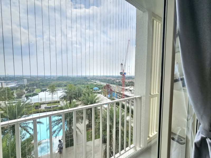 Servis Apartment untuk Disewa di Gravit8, Klang - Leon Goh - Balcony - PropertyGuru.com.my