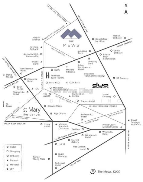 Service Residence for Sale at The Mews - Lee Ding Ding - PropertyGuru.com.my