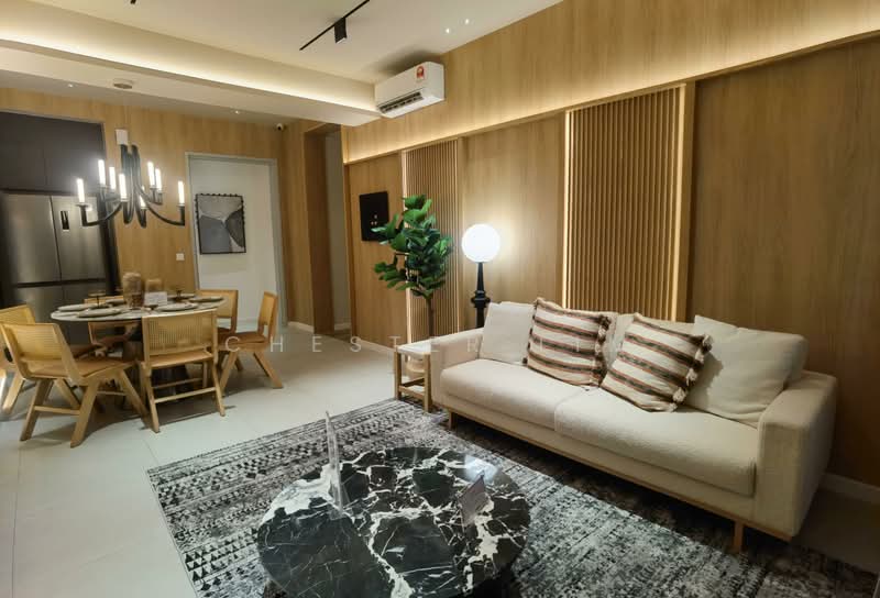 Kediaman Servis untuk Dijual di Aricia Residences - Chester Lim - Living Room - PropertyGuru.com.my