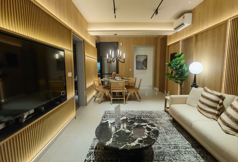 Kediaman Servis untuk Dijual di Aricia Residences - Chester Lim - Living Room - PropertyGuru.com.my
