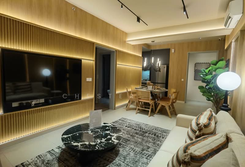 Kediaman Servis untuk Dijual di Aricia Residences - Chester Lim - Living Room - PropertyGuru.com.my
