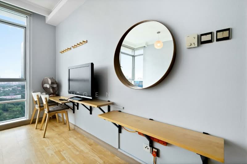 Servis Apartment untuk Disewa di Solaris Dutamas - Eugene Choo - Living Room - PropertyGuru.com.my