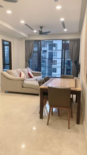 Service Residence for Sale at The Manor - Marco Tan - Living Room - PropertyGuru.com.my