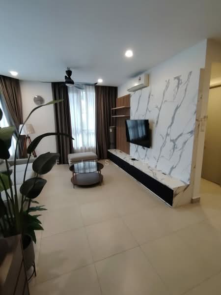 Servis Apartment untuk Disewa di KL Gateway Premium Residences - Felis See - Living Room - PropertyGuru.com.my