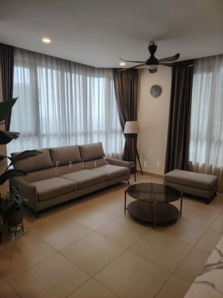 Servis Apartment untuk Disewa di KL Gateway Premium Residences - Felis See - Living Room - PropertyGuru.com.my