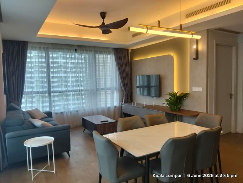 Kediaman Servis untuk Disewa di The Ruma - Jean Chiew - Living Room - PropertyGuru.com.my
