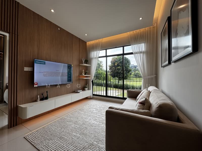Servis Apartment untuk Dijual di Topaz @ Crest@Austin - Maggieee Thu - Living Room - PropertyGuru.com.my
