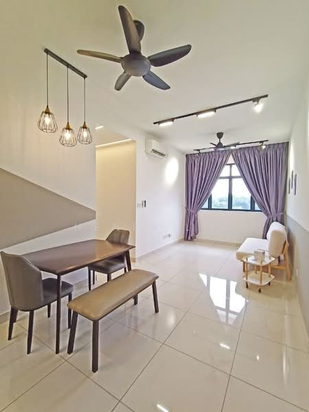 Servis Apartment untuk Disewa di Traders Park - Henry Lee - Living Room - PropertyGuru.com.my