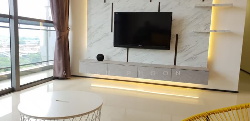 Condominium for Rent at The Fennel - Alvin Phoon - Living Room - PropertyGuru.com.my