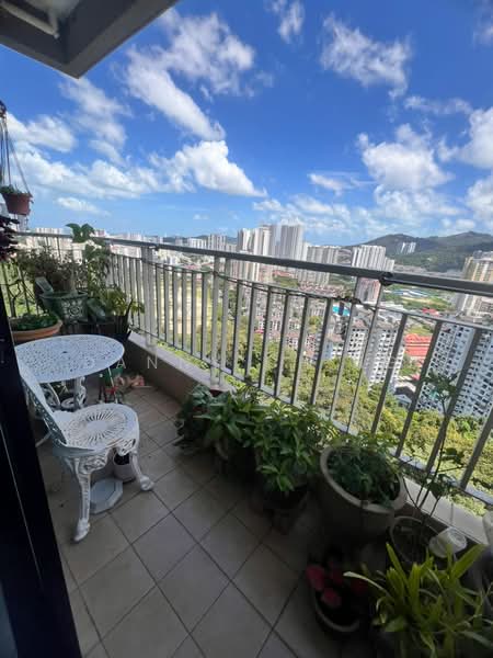 Kondominium untuk Disewa di Alphine Tower - Danny Ch'ng - Balcony - PropertyGuru.com.my
