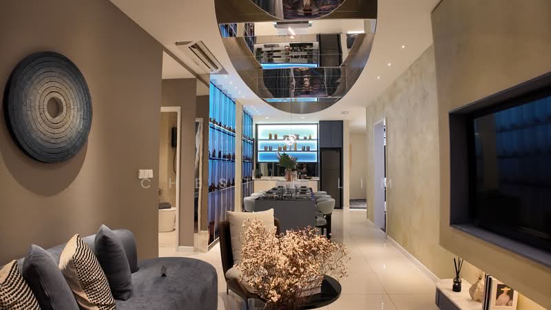 Servis Apartment untuk Dijual di M Aurora - Chester Lim - Living Room - PropertyGuru.com.my