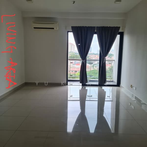 Service Residence for Sale at Glomac Centro Service Apartment - Yu Kelwis - Living Room - PropertyGuru.com.my