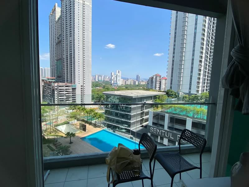 Kondominium untuk Dijual di Desa Sentul - Kew . - Balcony - PropertyGuru.com.my