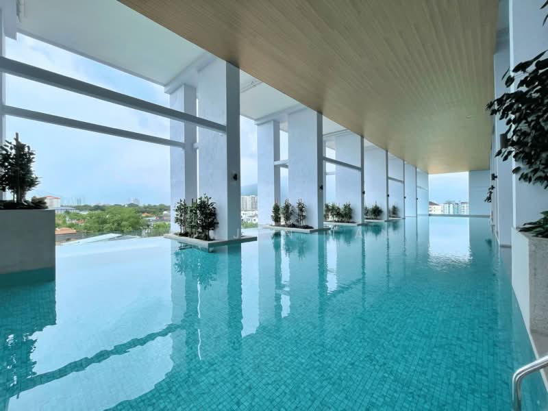 Kondominium untuk Disewa di Codrington Residence - Kai Jun Tan - Pool - PropertyGuru.com.my