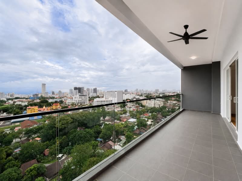 Condominium for Rent at Codrington Residence - Kai Jun Tan - Balcony - PropertyGuru.com.my