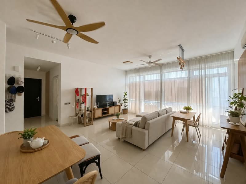 Service Residence for Sale at The Park 2 - Jane Shoo - Living Room - PropertyGuru.com.my