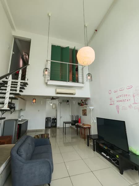 Servis Apartment untuk Disewa di The Scott Garden SOHO - Nick Yong - Living Room - PropertyGuru.com.my