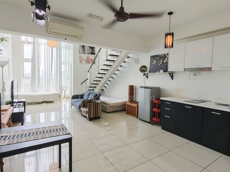 Servis Apartment untuk Disewa di The Scott Garden SOHO - Nick Yong - Living Room - PropertyGuru.com.my