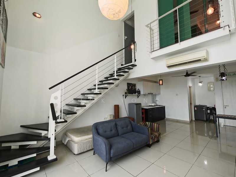 Servis Apartment untuk Disewa di The Scott Garden SOHO - Nick Yong - Living Room - PropertyGuru.com.my