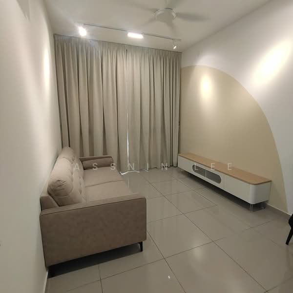 Service Residence for Rent at D'Quince Residences - Cassnin Lee - Living Room - PropertyGuru.com.my