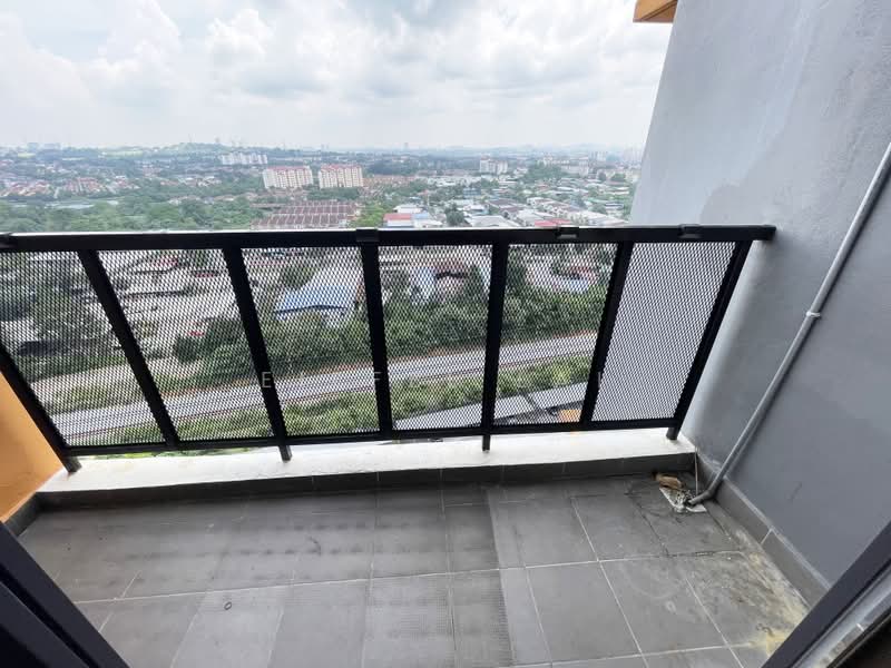 Condominium for Rent at Residensi Zamrud - Eiffel Lai - Balcony - PropertyGuru.com.my