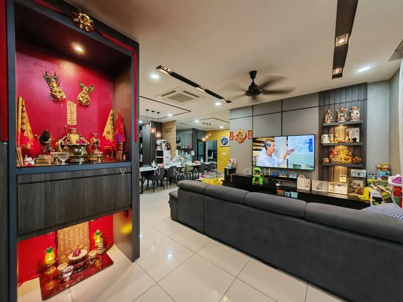 2-storey Terraced House for Sale in Bandar Seri Alam (Masai) - Vinna Loh - Living Room - PropertyGuru.com.my