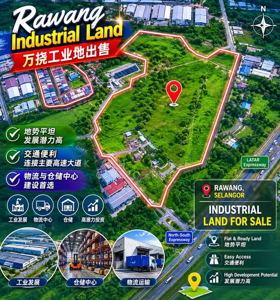 Agricultural Land for Sale in Rawang (Selangor) - Kah Hee Chong - Exterior - PropertyGuru.com.my