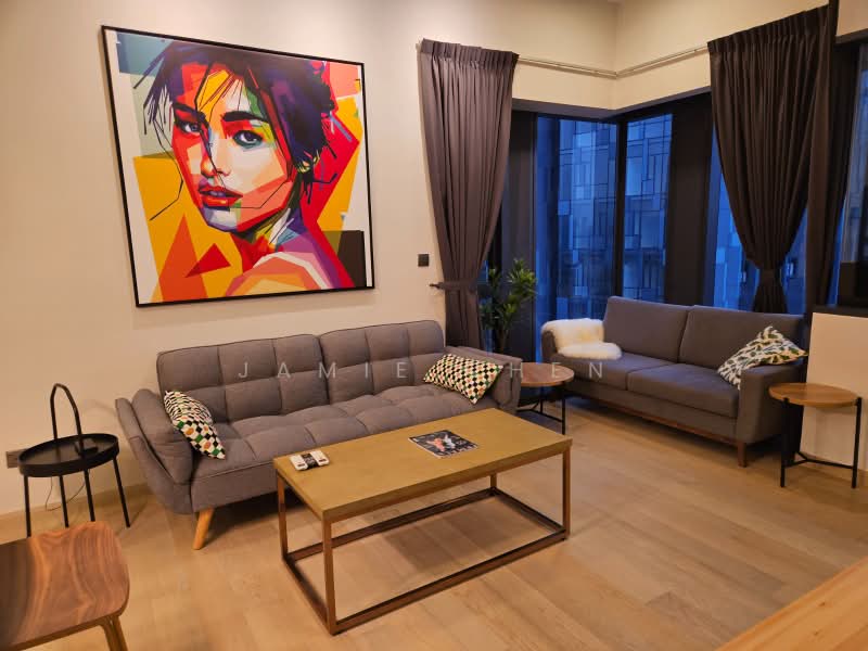 Servis Apartment untuk Dijual di Star Residences One - Jamie Chen - Living Room - PropertyGuru.com.my