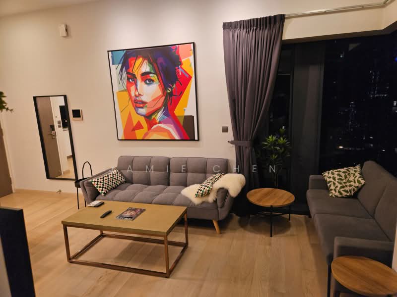 Servis Apartment untuk Dijual di Star Residences One - Jamie Chen - Living Room - PropertyGuru.com.my