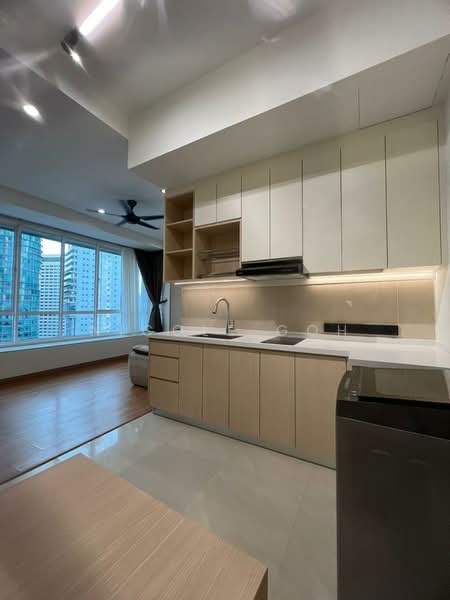 Servis Apartment untuk Disewa di Parkview Service Apartment - Nicole Goh - Kitchen - PropertyGuru.com.my