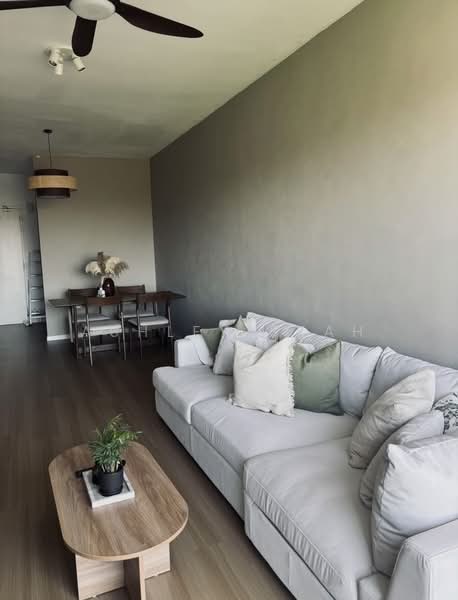 Service Residence for Sale at Reflection Residences - Ashley Seah - Living Room - PropertyGuru.com.my
