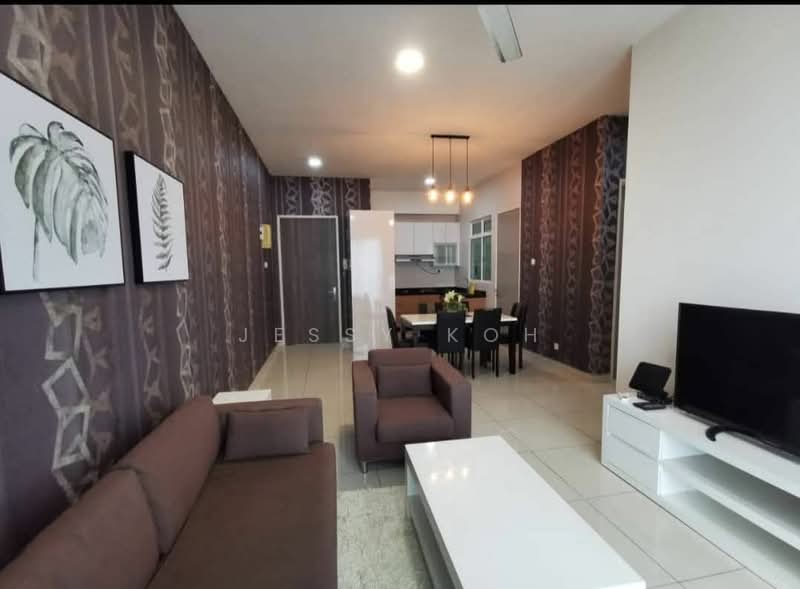 Service Residence for Rent at Skysuites @ Meldrum Hills - Jessy Koh - Living Room - PropertyGuru.com.my