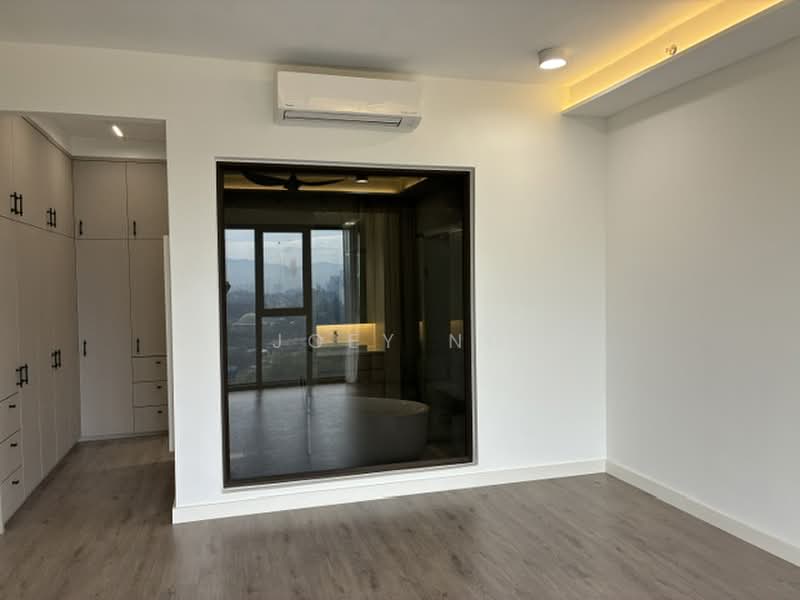 Service Residence for Rent at Jendela Residences - Joey Ng - Master Bedroom with walk in wardrobe - PropertyGuru.com.my