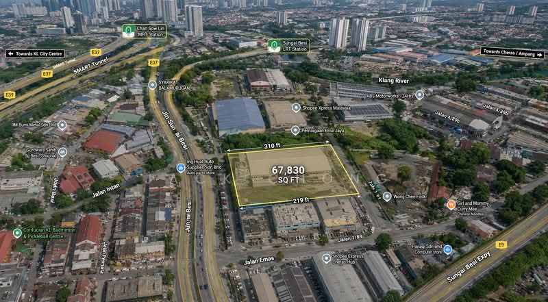 Industrial Land for Rent in Chan Sow Lin (Cheras) - Jack Chong - Exterior - PropertyGuru.com.my