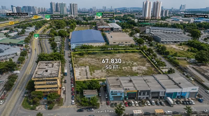 Industrial Land for Rent in Chan Sow Lin (Cheras) - Jack Chong - Exterior - PropertyGuru.com.my