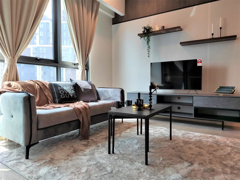 Servis Apartment untuk Disewa di Ooak Suites @ Kiara 163 - Kim Ling - Living Hall - PropertyGuru.com.my