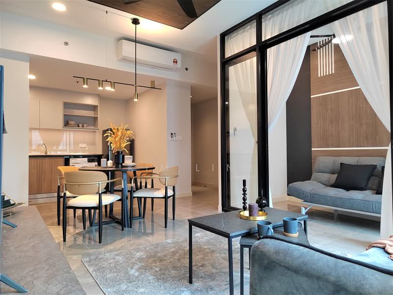 Servis Apartment untuk Disewa di Ooak Suites @ Kiara 163 - Kim Ling - Living Hall - PropertyGuru.com.my
