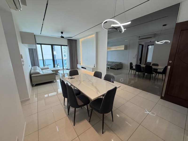 Kondominium untuk Disewa di Queens Residences Q2 @ Queens Waterfront - Hoy Meng - Living Room - PropertyGuru.com.my