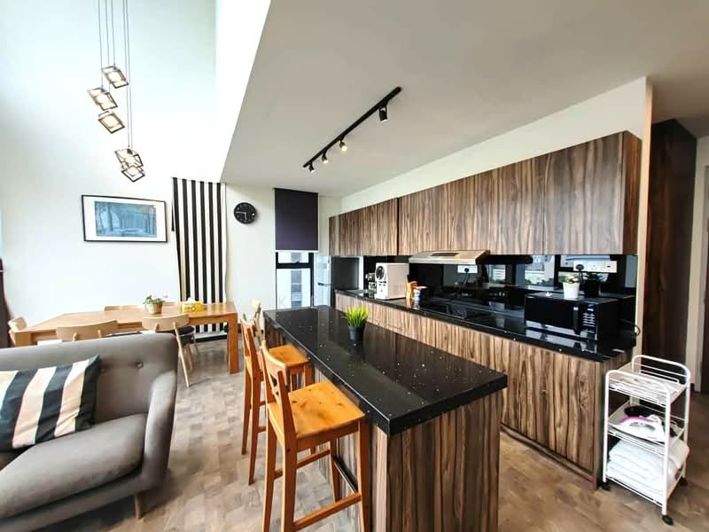 Service Residence for Rent at Expressionz Professional Suites - Kew . - Kitchen - PropertyGuru.com.my
