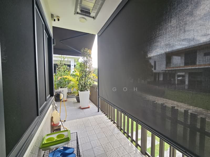 Rumah Berkembar untuk Dijual di Eco Sanctuary (Telok Panglima Garang) - Leon Goh - Balcony - PropertyGuru.com.my