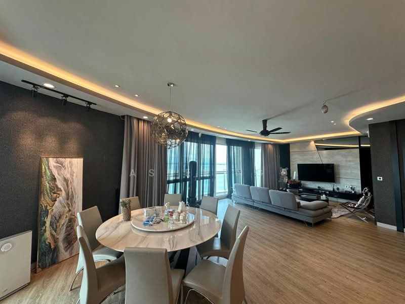 Condominium for Sale at Gurney Paragon - Aster Ng - Living Room - PropertyGuru.com.my