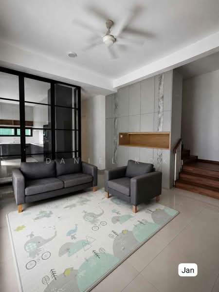 Semi-Detached House for Sale in Eco Ardence (Setia Alam) - Daniel Kok - Living Room - PropertyGuru.com.my
