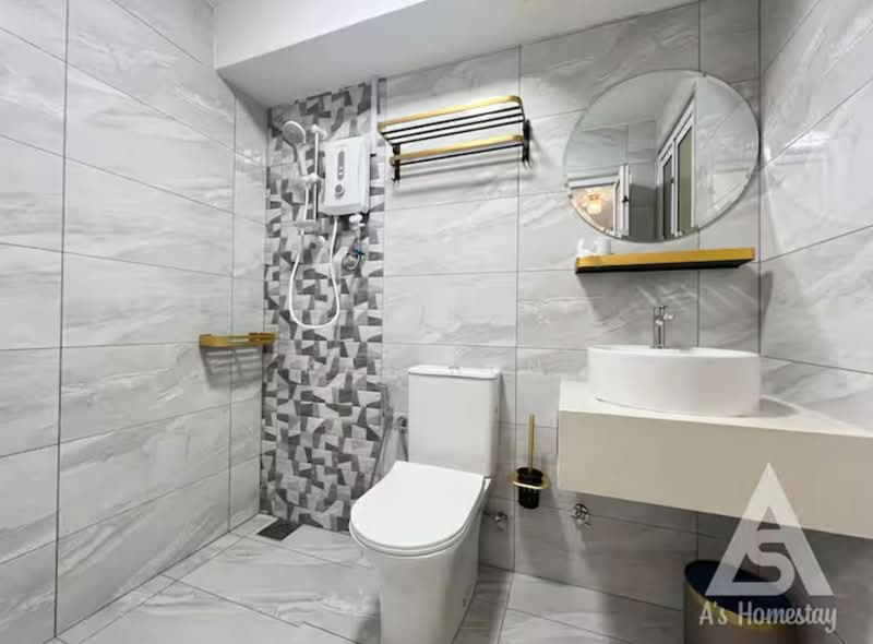 Servis Apartment untuk Disewa di Arte Mont Kiara - Kai Ren - Bathroom - PropertyGuru.com.my