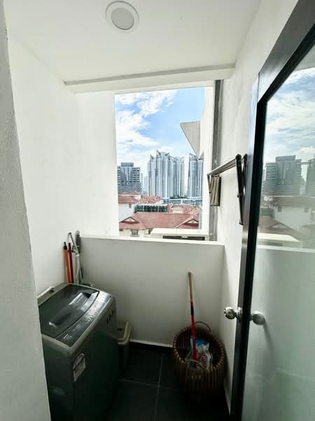 Service Residence for Rent at Reizz Residence - Kin CK - Balcony - PropertyGuru.com.my