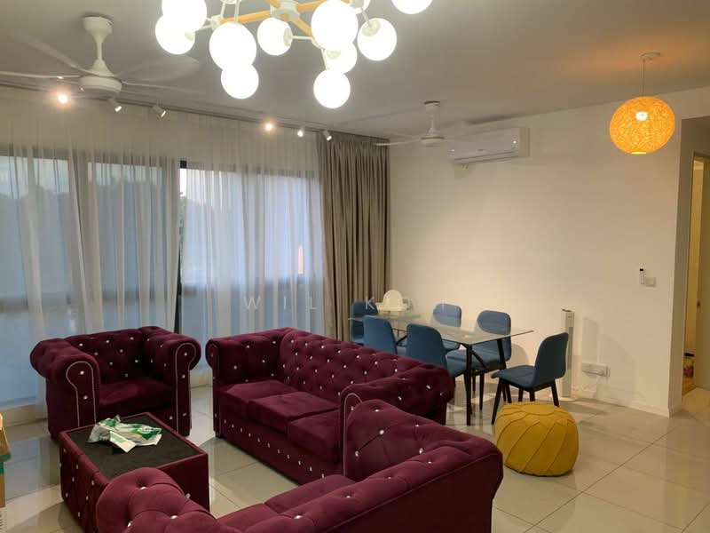 Servis Apartment untuk Disewa di The Clio 2 Residences - Wil Koh - Living Room - PropertyGuru.com.my