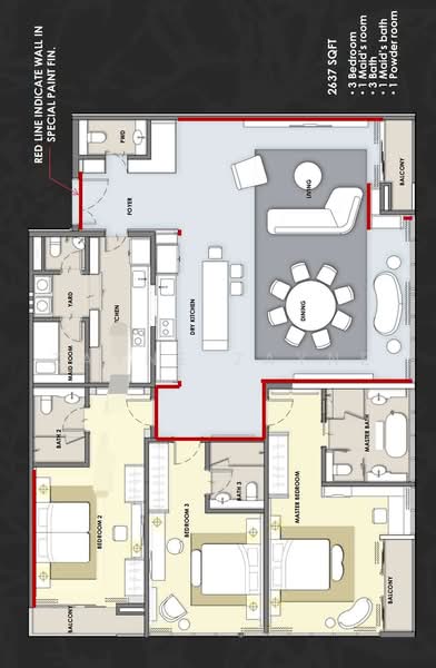 Service Residence for Sale at Laman Ceylon - Zayne Zayne - PropertyGuru.com.my