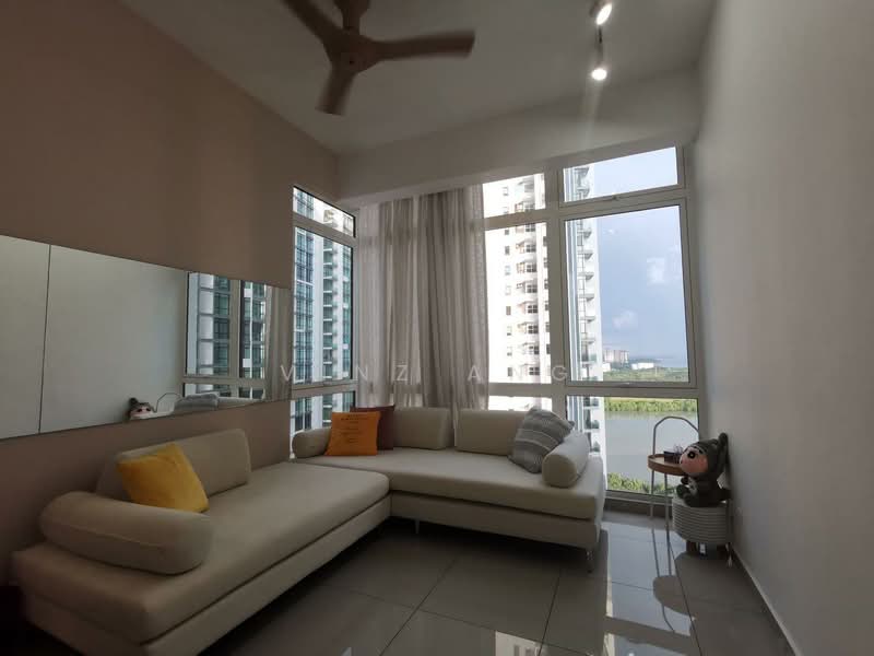 Service Residence for Rent at Wave @ Marina Cove - Vinz Ang - Living Room - PropertyGuru.com.my