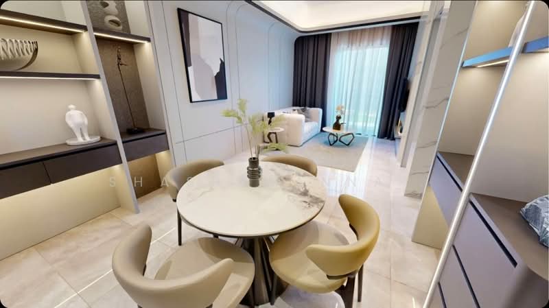 Servis Apartment untuk Dijual di Parkland by the River - Shashawanna . - Living Room - PropertyGuru.com.my
