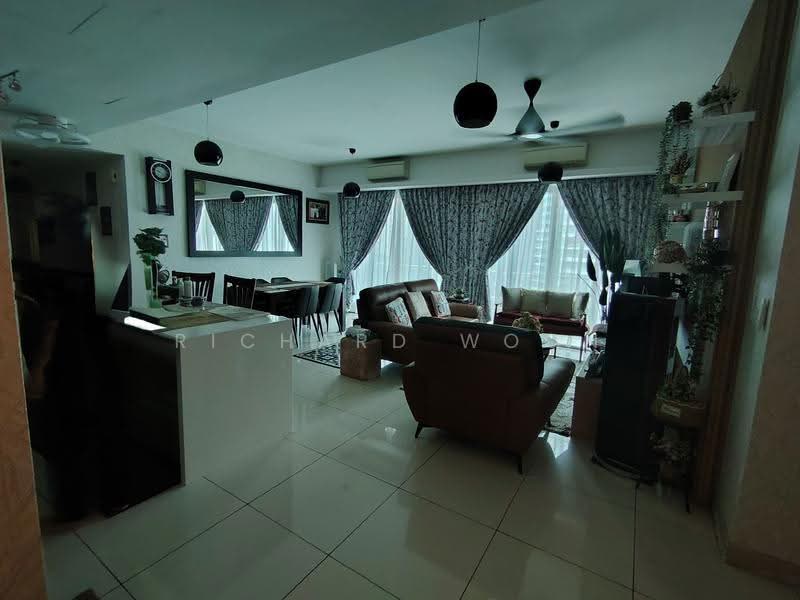 Service Residence for Sale at Suasana Bukit Ceylon / Raja Chulan Residences - Richard Woon - Living Room - PropertyGuru.com.my